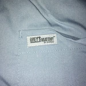 Light blue/grey Grey’s Anatomy Scrub Top